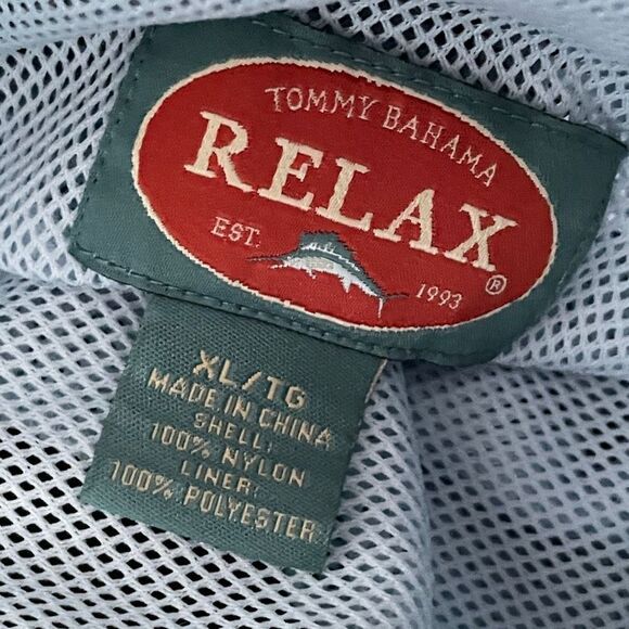 Tommy Bahama Relax Men’s Olive Swim Trunks Size XL - Picture 8 of 10